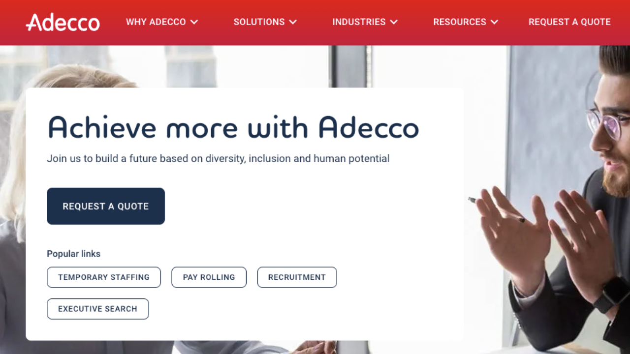 Adecco Middle East offers HR outsourcing
